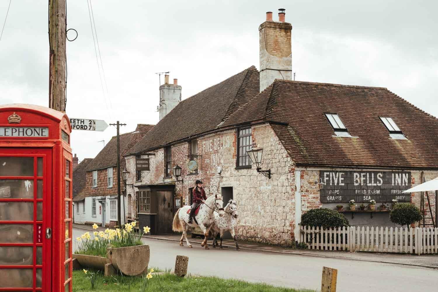 The Five Bells Inn Brabourne Exterior foto